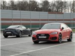 Спортивные купе на тесте были представлены моделями Audi RS5 и Lexus LC 500