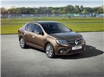 Renault Logan 2018 вид спереди
