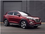 Hyundai Tucson 2016 вид спереди сбоку
