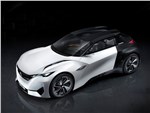 Peugeot Fractal Concept 2015 вид спереди сверху