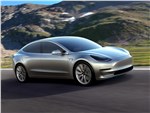 Tesla Model 3 concept 2016 вид спереди