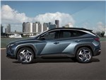 Hyundai Tucson (2021) вид сбоку