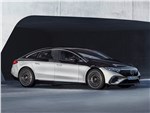 Mercedes-Benz EQS (2022) вид спереди сбоку