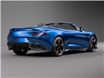 Aston Martin Vanquish Volante - Aston Martin Vanquish S Volante 2017 вид сбоку сзади