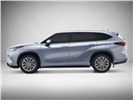 Toyota Highlander - Toyota Highlander 2020 вид сбоку