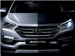 Hyundai Santa Fe 2015 вид спереди
