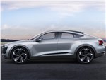 Audi e-tron Sportback Concept 2017 вид сбоку