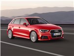 Audi A3 Sportback 2017 вид спереди