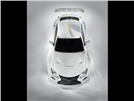 Lexus RC F GT3 2014 вид сверху фото 2