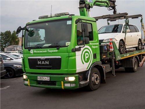 В Москве назвали улицы, откуда чаще всего эвакуируют автомобили