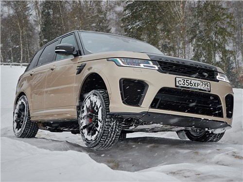 Land Rover Range Rover Sport SVR (2018) вид спереди