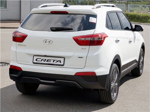 Hyundai Creta (2018) вид сзади