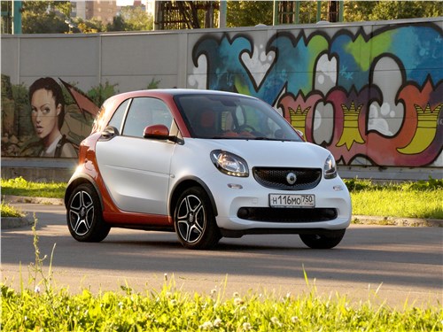 Smart Fortwo Coupe - smart fortwo 2015 субкультурист