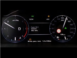 Range Rover LWB 2014 приборная панель