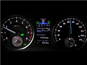 Toyota Alphard 2015 приборная панель