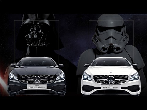 Mercedes-Benz сделал спецверсию CLA для поклонников «Звездных войн»