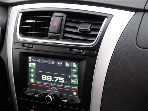 Datsun mi-Do 2015 экран мультимедиасистемы 
