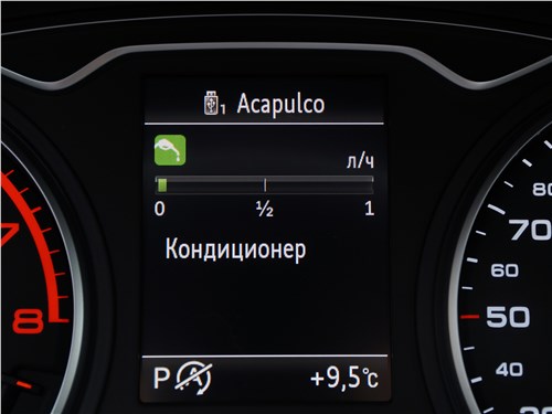 Audi A3 Sedan 2017 приборная панель