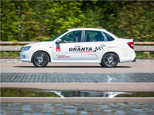 LADA Granta Sport - тест-драйв в новом кузове, видео и фото