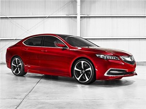 Acura покажет серийный седан TLX на автосалоне в Нью-Йорке