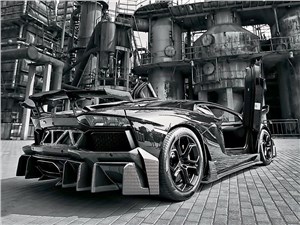 DMC / Lamborghini Aventador вид сзади
