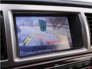 Jaguar XF 2011 экран мультимедийной системы 
