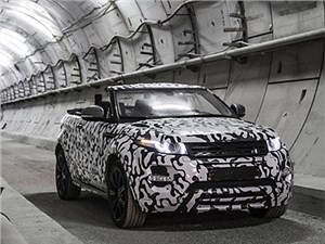 Открытая версия Land Rover Evoque рассекречена незадолго до дебюта 