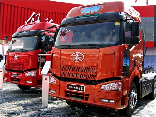 FAW планирует организовать серийное производство своих грузовиков в РФ