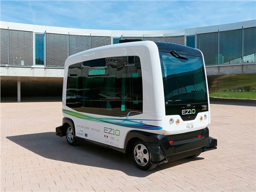 В Нидерландах прошли испытания беспилотных автобусов