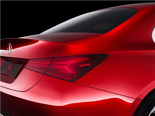 Предпросмотр mercedes-benz a sedan concept 2017 задний фонарь