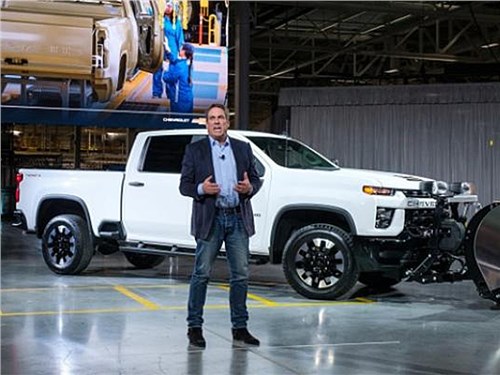 Концерн GM работает над собственным электрическим пикапом