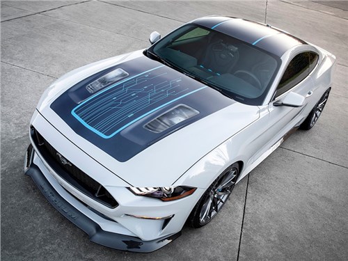 Ford Mustang превратили в электромобиль