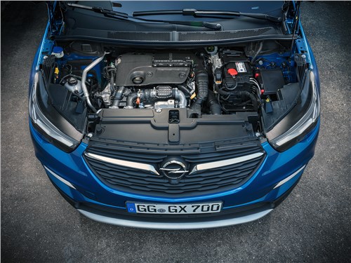 Opel Grandland X 2018 моторный отсек