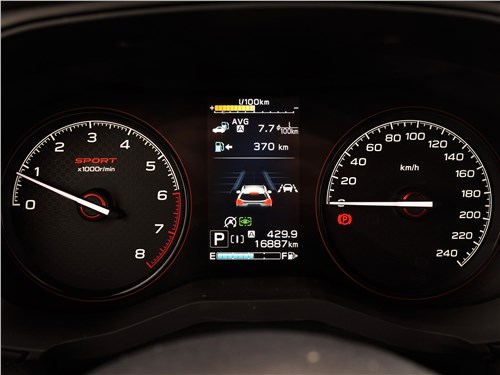 Subaru Forester Sport (2019) приборная панель