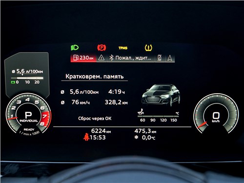 Audi A3 (2021) приборная панель