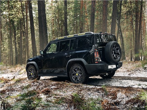 Предпросмотр jetour t2 2.0t 8at (2024) вид сзади сбоку