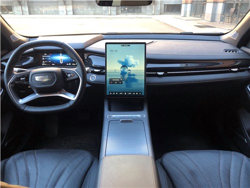 Предпросмотр geely preface (2024) салон