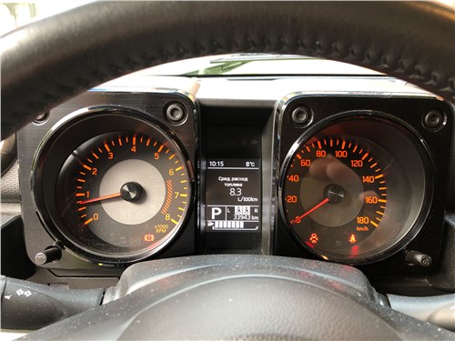 Предпросмотр suzuki jimny nomad (2024) приборная панель