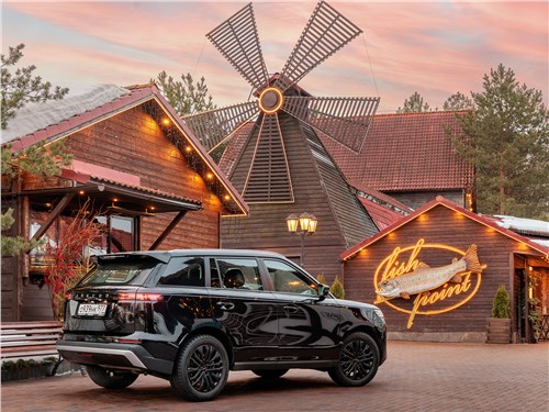 Предпросмотр jaecoo j6 (2026) вид сзади