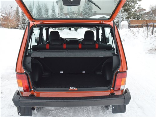 Предпросмотр lada niva sport (2025) багажное отделение