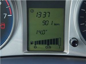 Datsun on-DO 2014 приборная панель