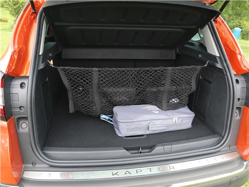 Renault Kaptur 2016 багажное отделение