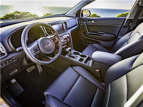 KIA Sportage и Subaru Forester: кто более универсален? Sportage - Kia Sportage 2019 салон