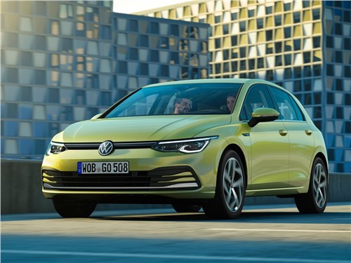 Volkswagen Golf 2020 вид спереди