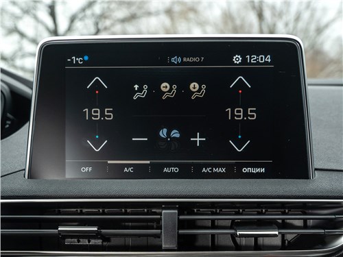 Peugeot 3008 2017 монитор