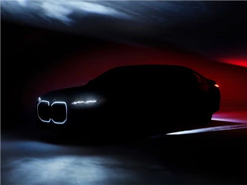 Внешность BMW i7 частично раскрыли до премьеры