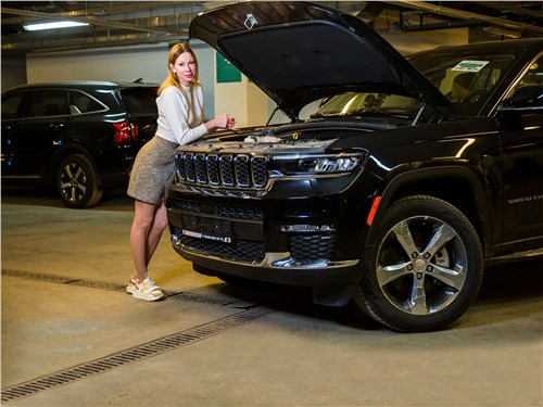 Jeep Grand Cherokee - jeep grand cherokee (2022) управляемость девочкам не уперлась