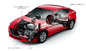Mazda работает на новой дизель-электрической силовой установкой