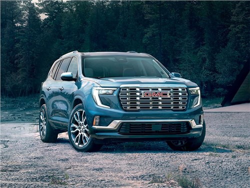 Представлен обновленный GMC Acadia