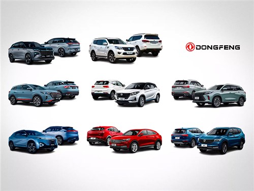 Новость про DFM - Dongfeng привезет в Россию 8 новых моделей